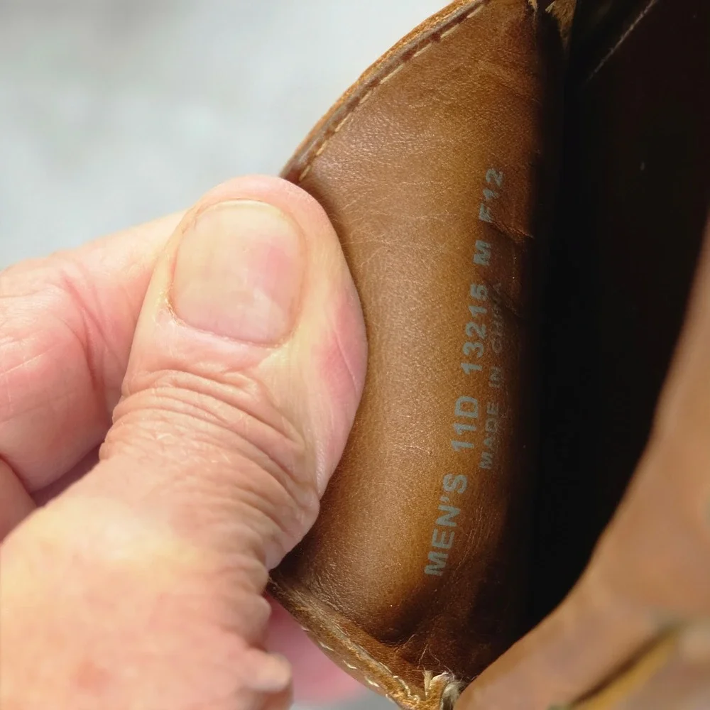 Cole Haan Grant Mens Leather Driver Loafers Tan Brown Moc Toe Shoes 11D 13215